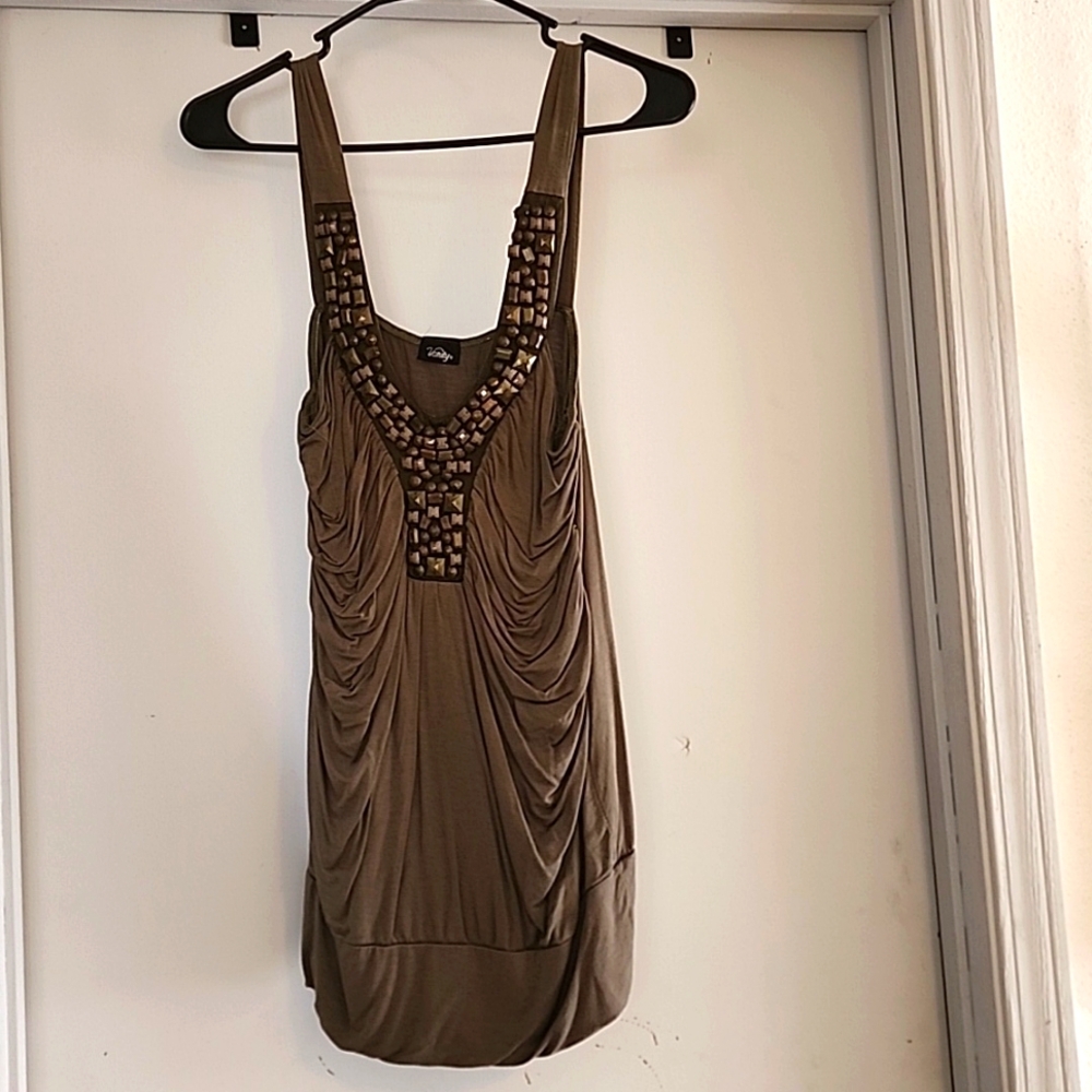Olive green tank